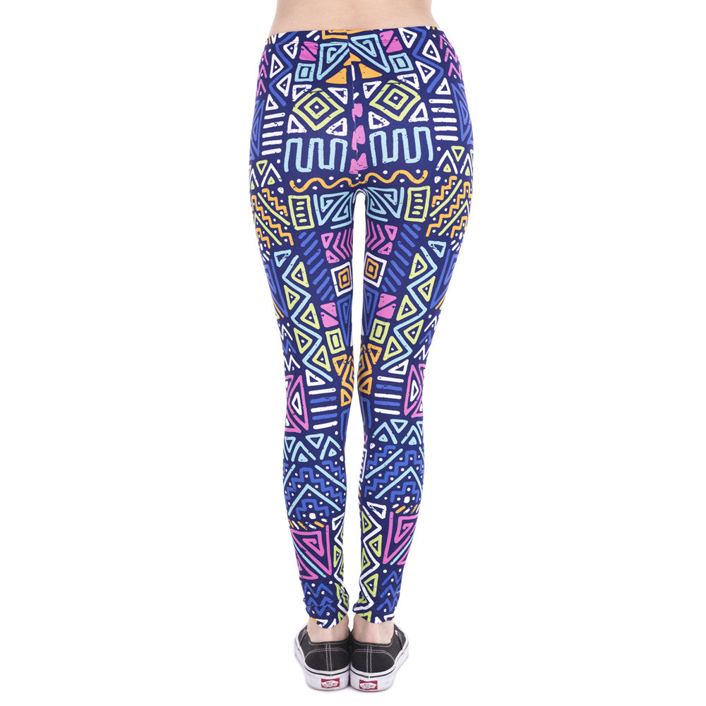 Zig Zag Printing Leggings