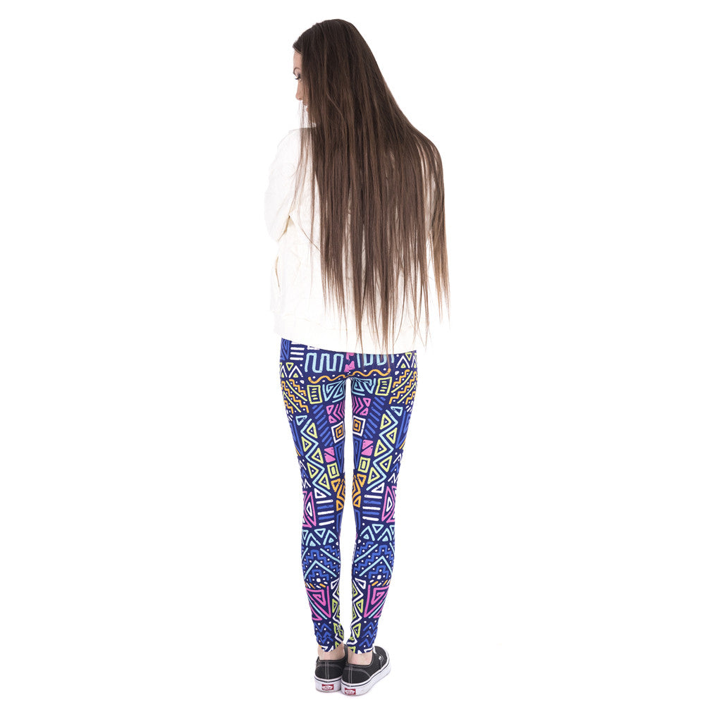 Zig Zag Printing Leggings