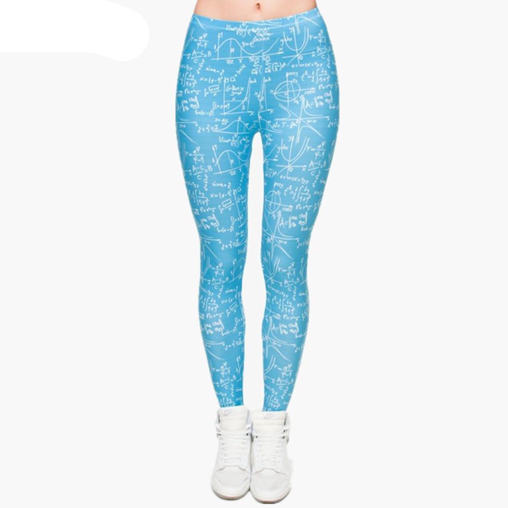 Mathematics Printed Leggings