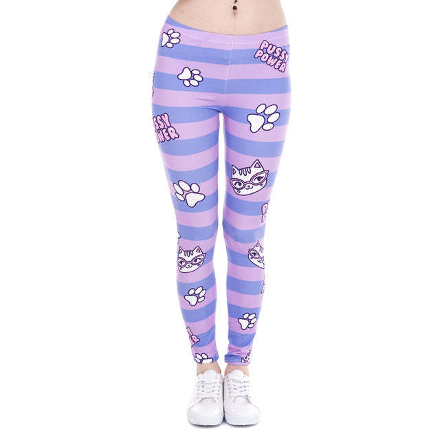 Unicorn And Sweets Printing Leggings