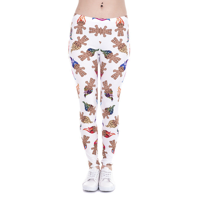 Unicorn And Sweets Printing Leggings