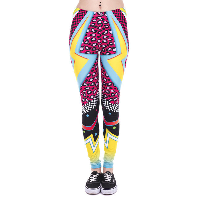 Zig Zag Printing Leggings
