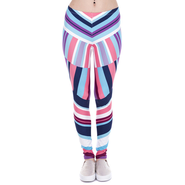 Zig Zag Printing Leggings