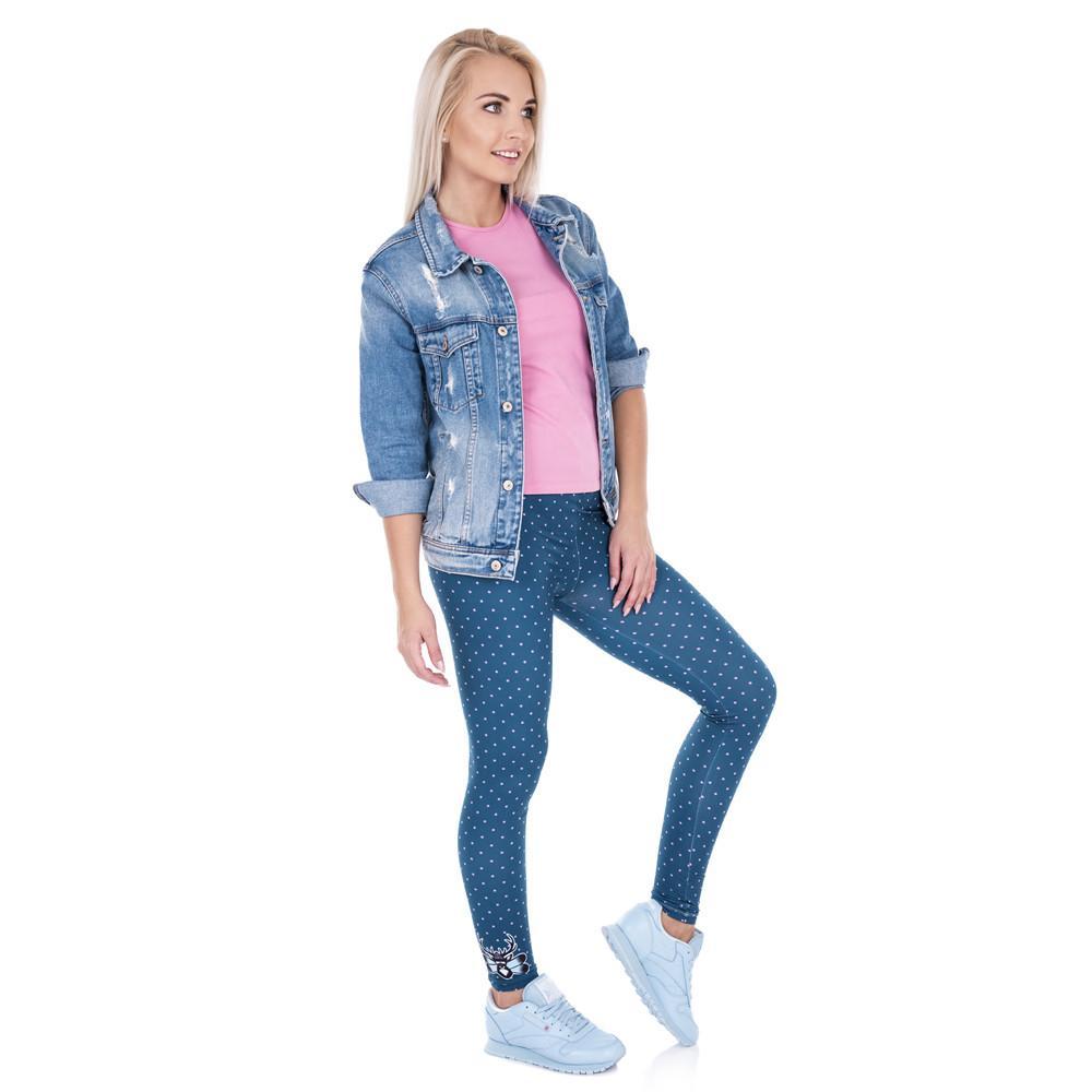 Printed Deer Dots Leggings