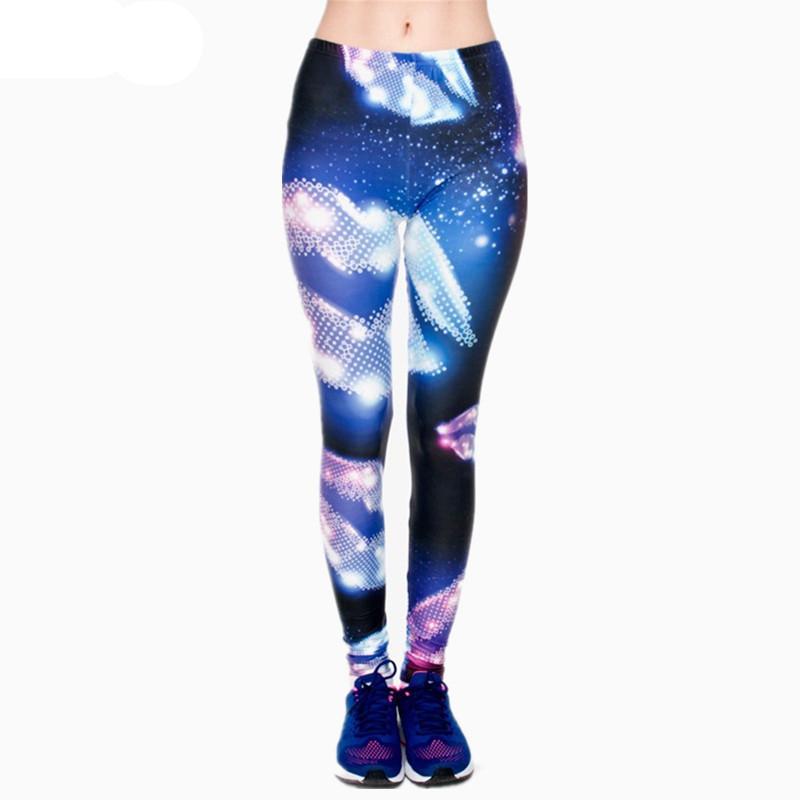 Stars 3D Graphic Printing Leggings