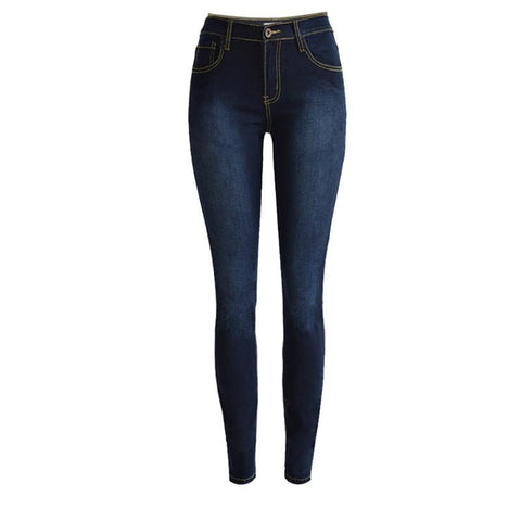 Denim stretchy Personality thin jeans