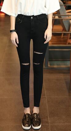 Slim Stretch ripped jeans