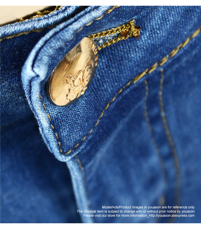 Ripped Fading Denim Jeans