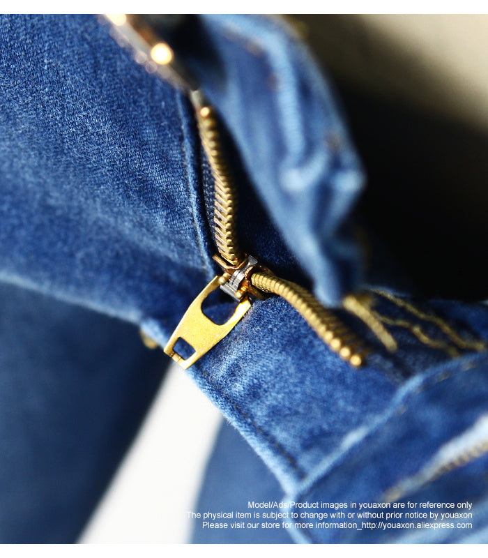 Ripped Fading Denim Jeans