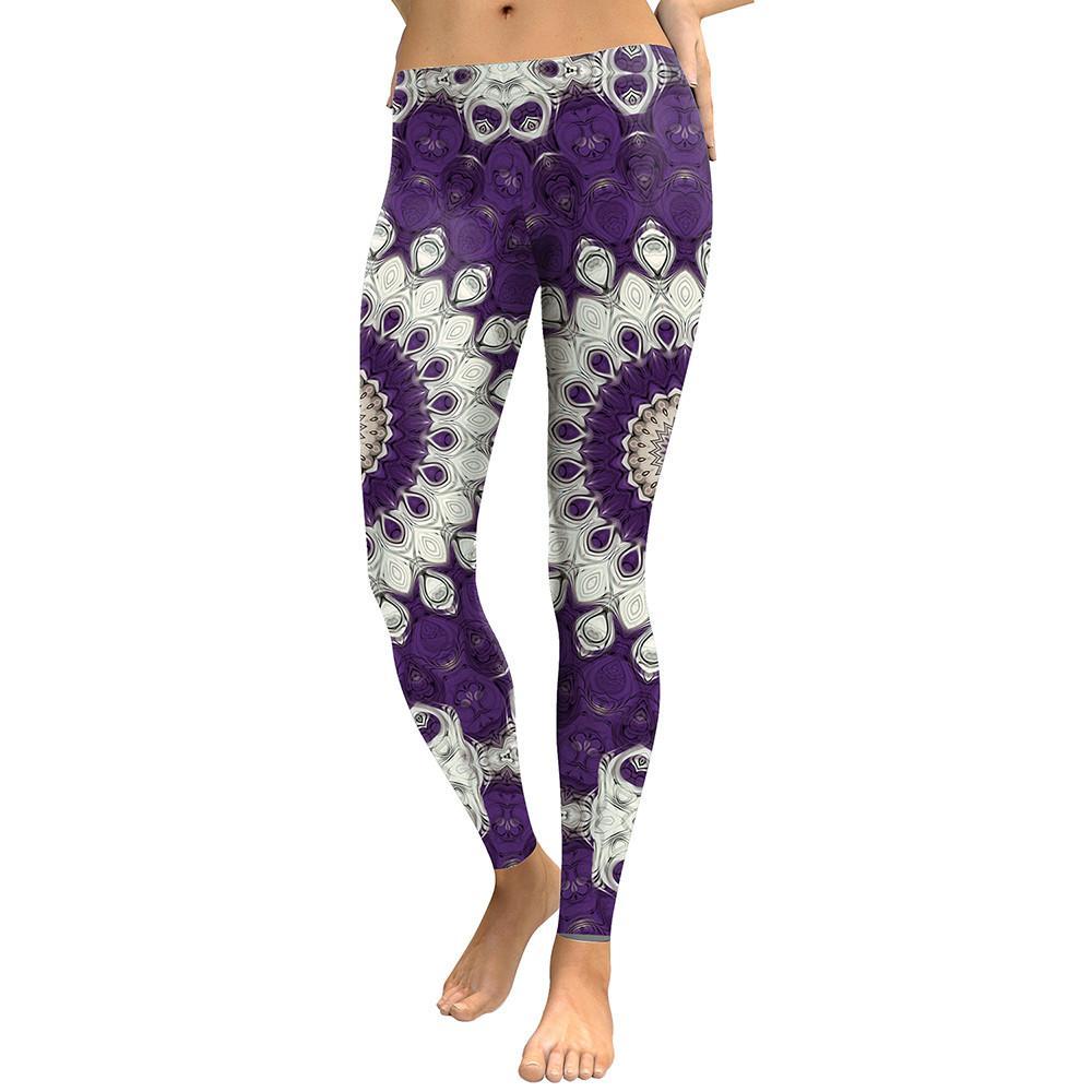 Flower 3D Printed Leggings