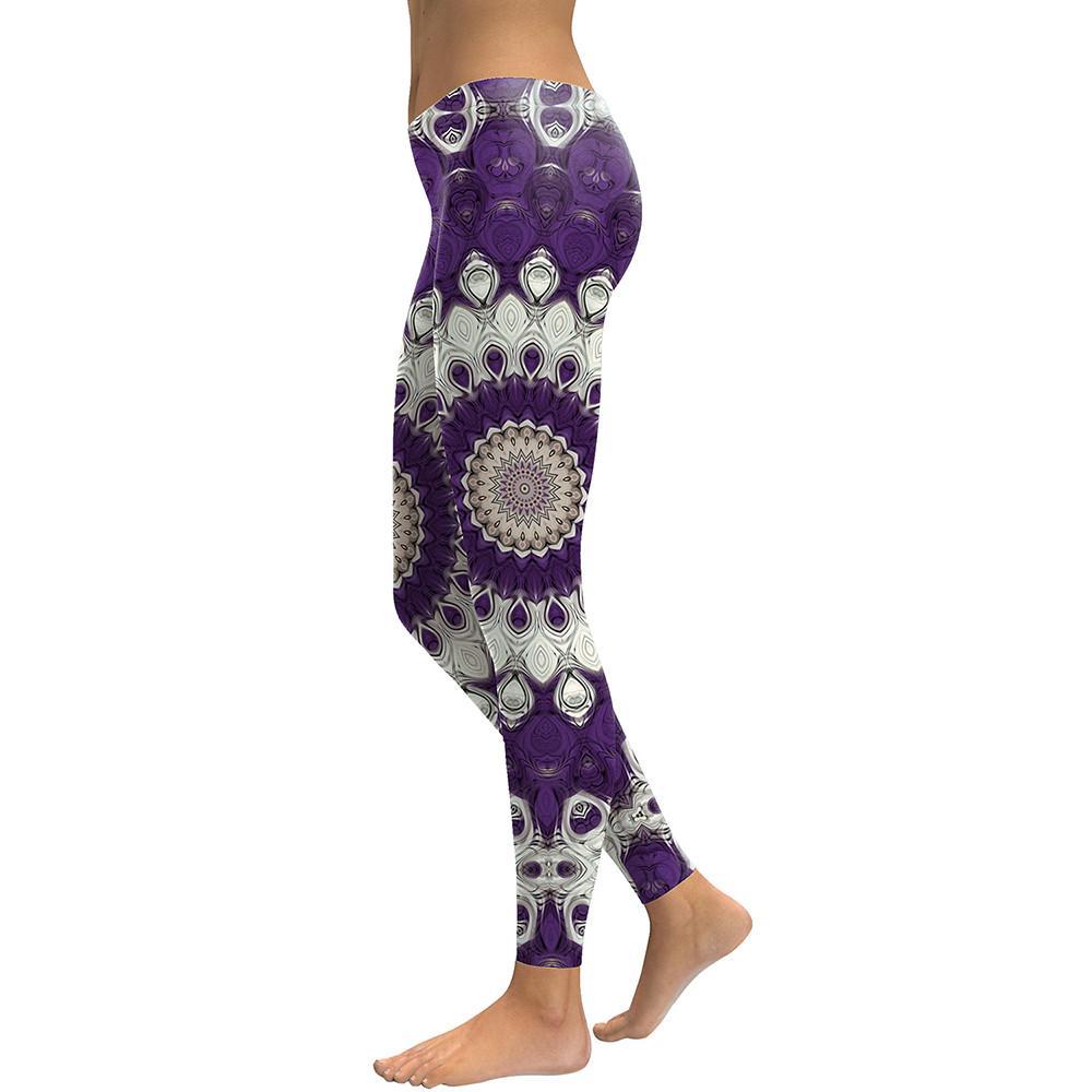 Flower 3D Printed Leggings