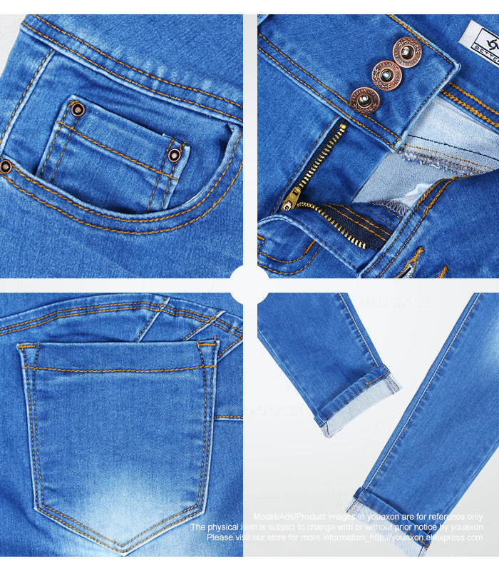 New Faded Denim Jeans